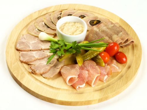 Мясная тарелка